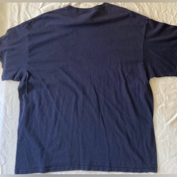 Vintage Dad tee “WORLD’s COOLEST Grandpa” -navy blue/plaid- Size 3XL - Picture 3 of 3